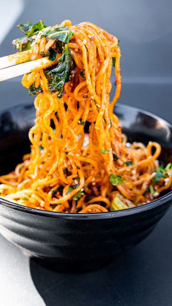 honeygrow noodles featured in the promotion