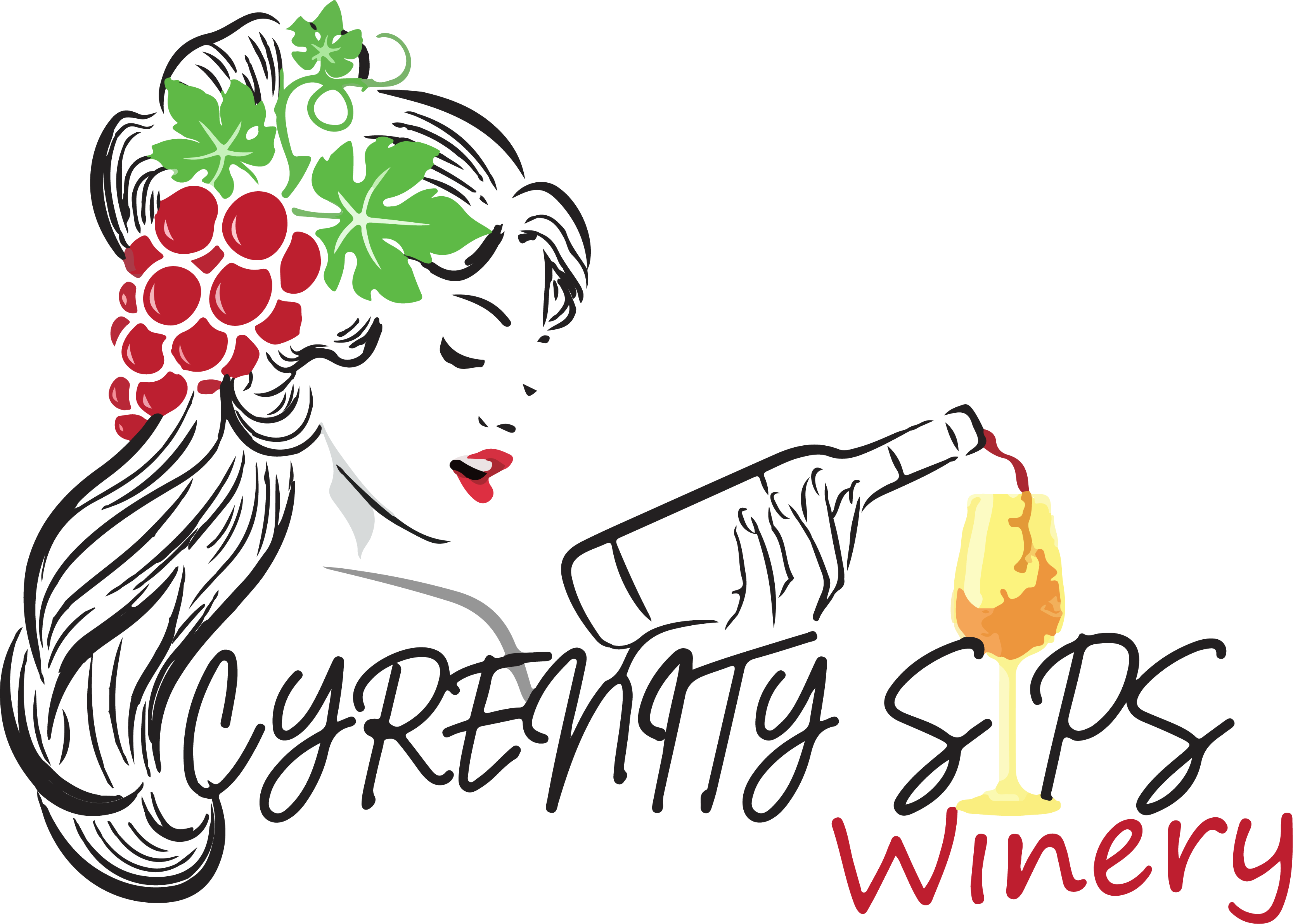 Cyrenity Sips Winery logo