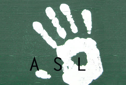 American Sign Language Conversation Table