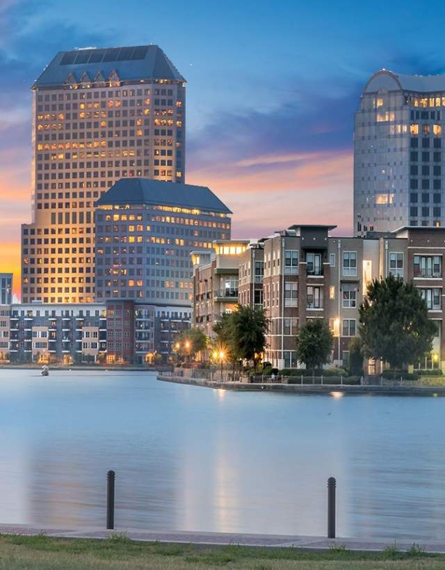 Las Colinas Skyline Dusk