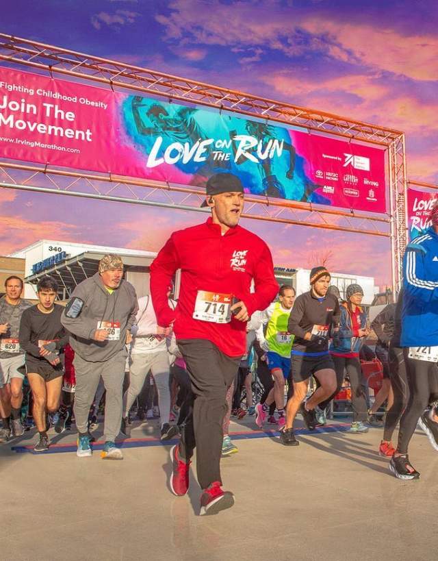Irving Marathon Love on the Run
