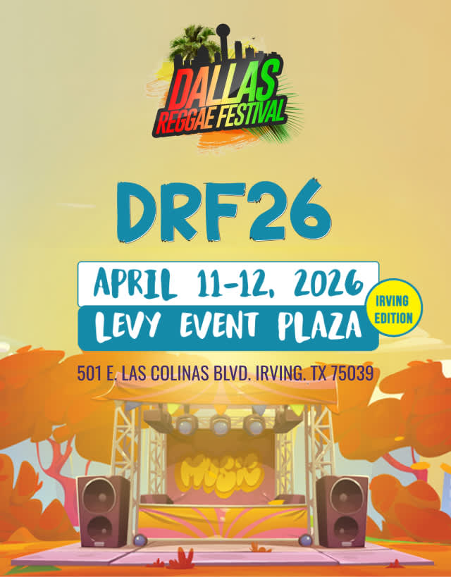 2026 Dallas Reggae Fest Hero - Mobile