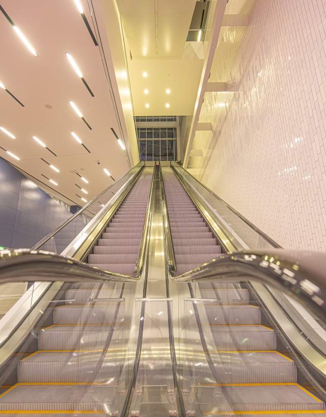 Irivng Convention Center Escalator