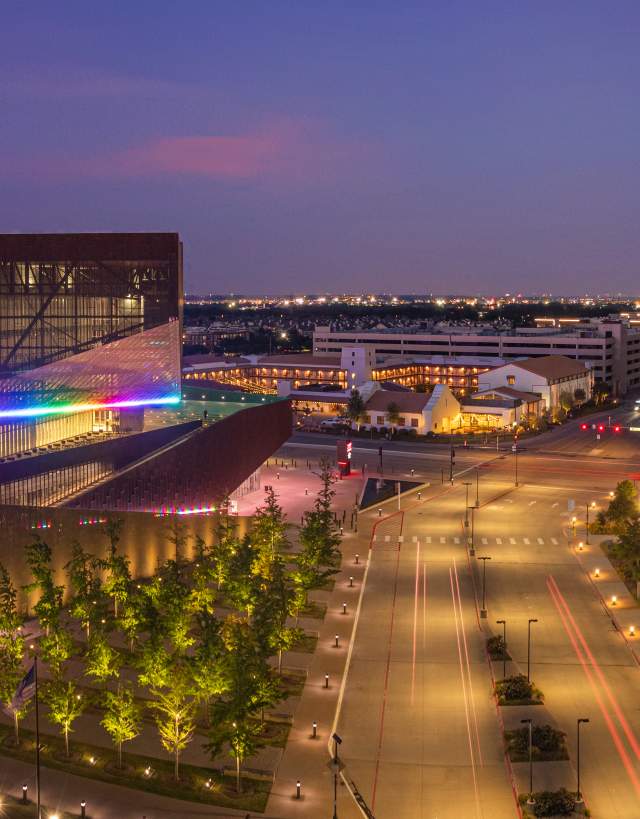 Irving Convention Center Aerial Shot