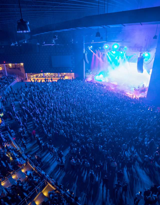 Inverted The Pavilion at Toyota Music Factory
