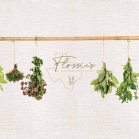 Herbs drying at Flossie's in Irving, TX