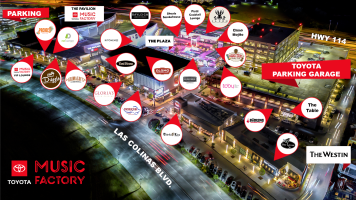 TMF Restaurant Map
