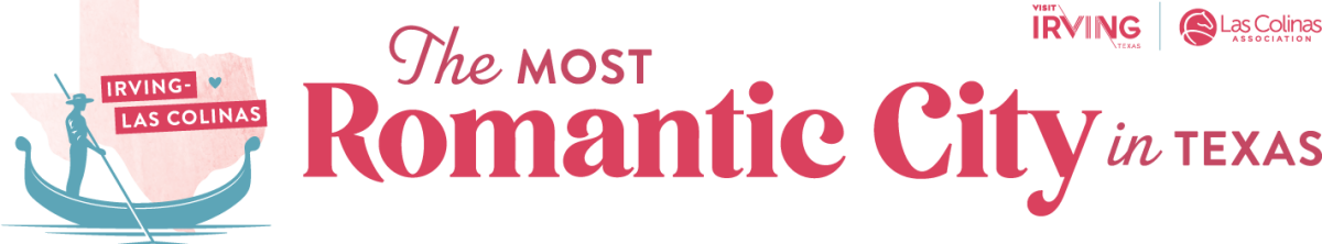 The Most Romantic City in Texas Logo Banner