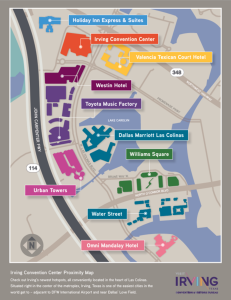 Entertainment Map Onesheeter