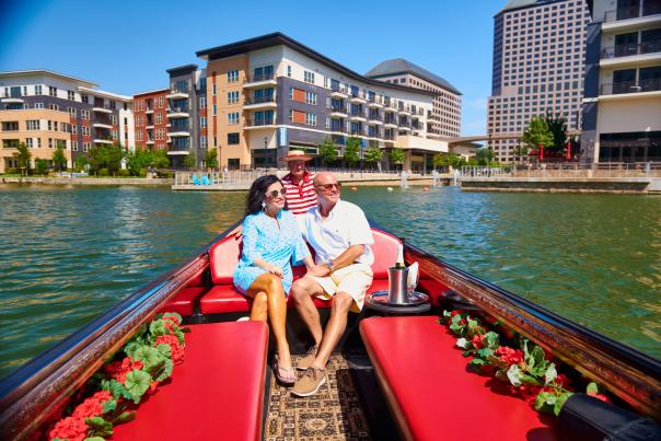 Romantic Gondola Ride Couple