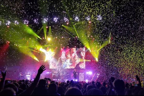 Concert at The Pavilion with Confetti