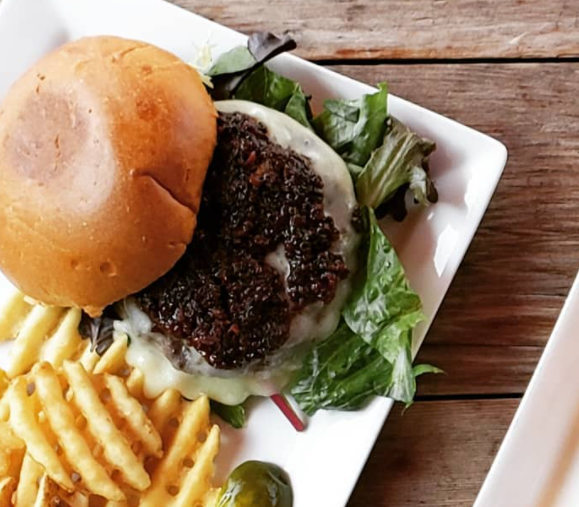 The Ginger Man- Ultimate Bacon Jam Burger