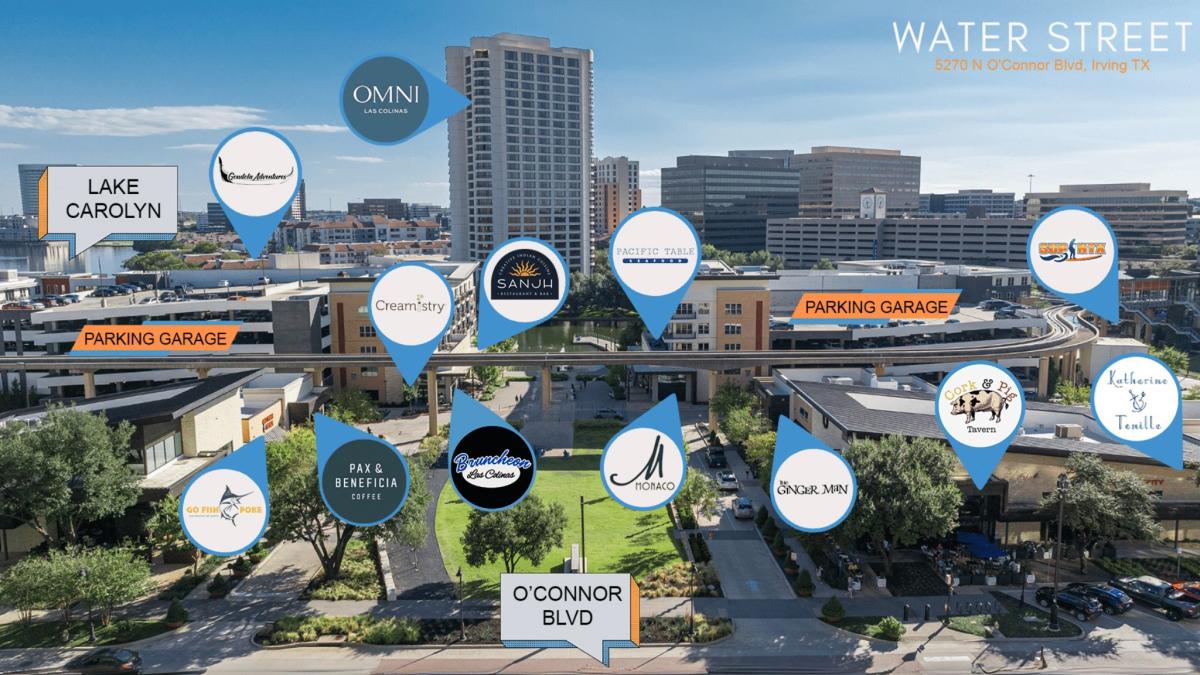Water Street Map