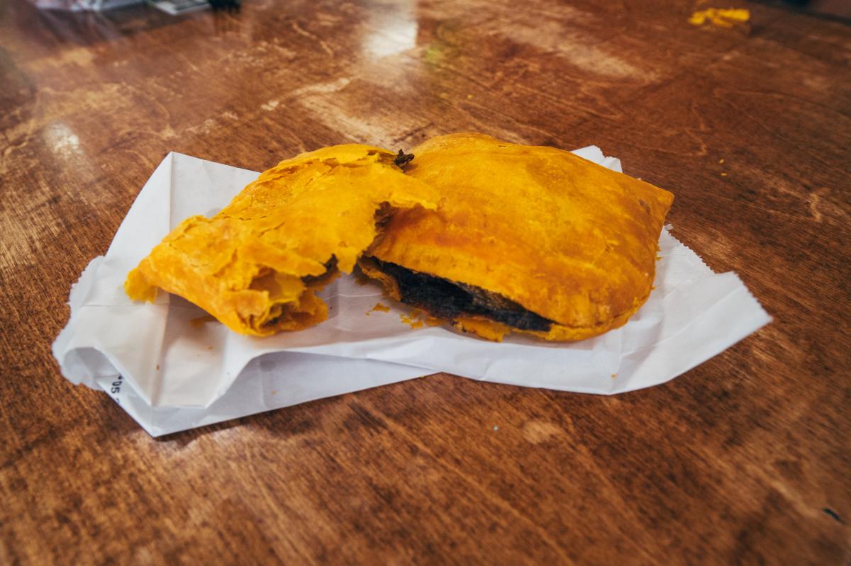 Jamaican Beef Patty at Roland's Jamaica Chicken