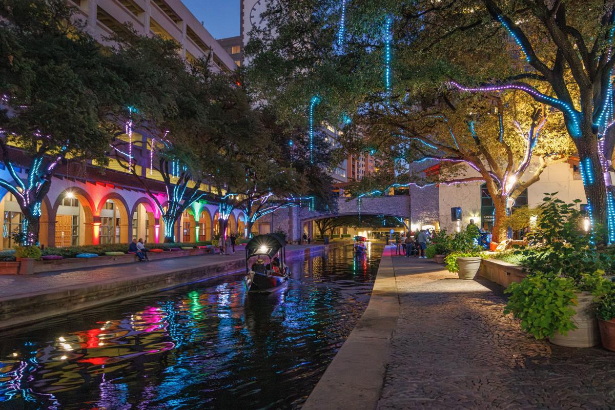 Mandalay Canal Lights