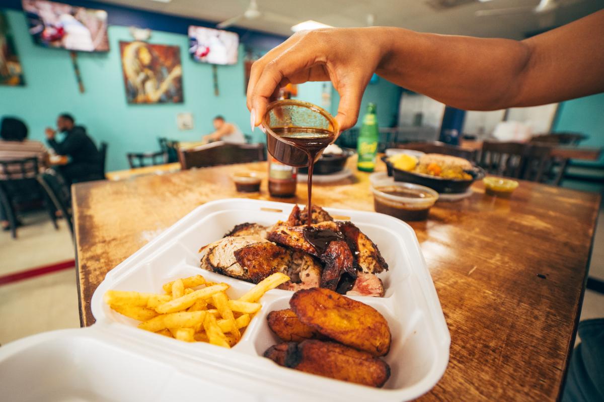 Jamaican Jerk Chicken with Sauce