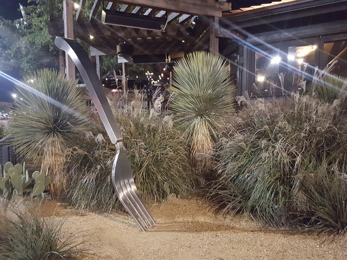 Las Colinas Village Shopping Center-Giant Metal Fork