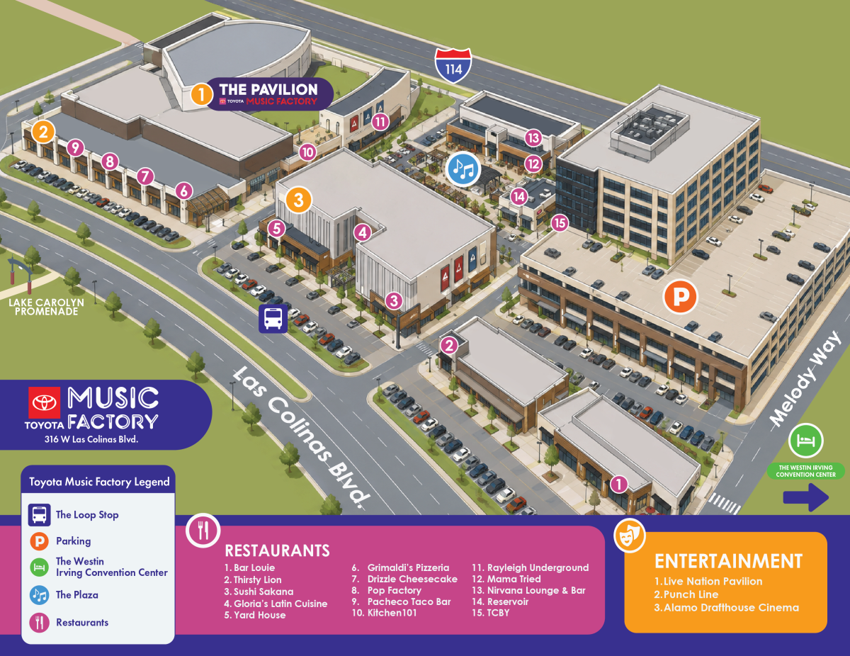 Map_Toyota Music Factory_2026