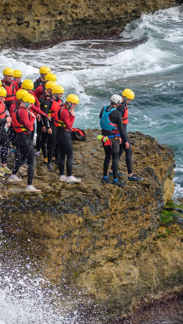 Coasteering, Swanage © Lyons Photography