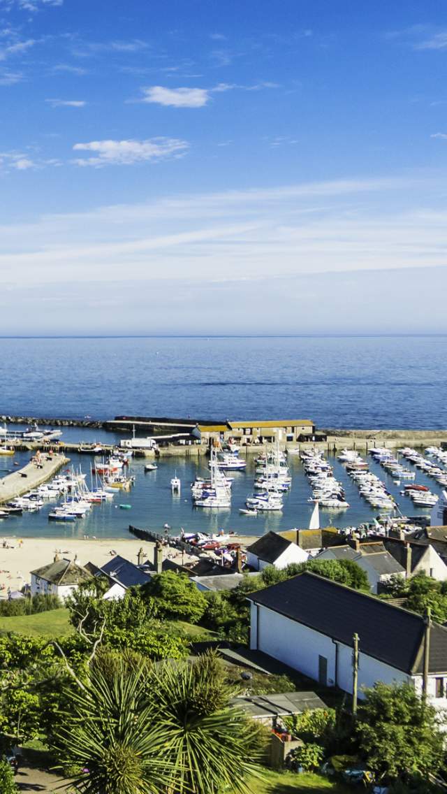 View of the Cobb, Lyme Regis