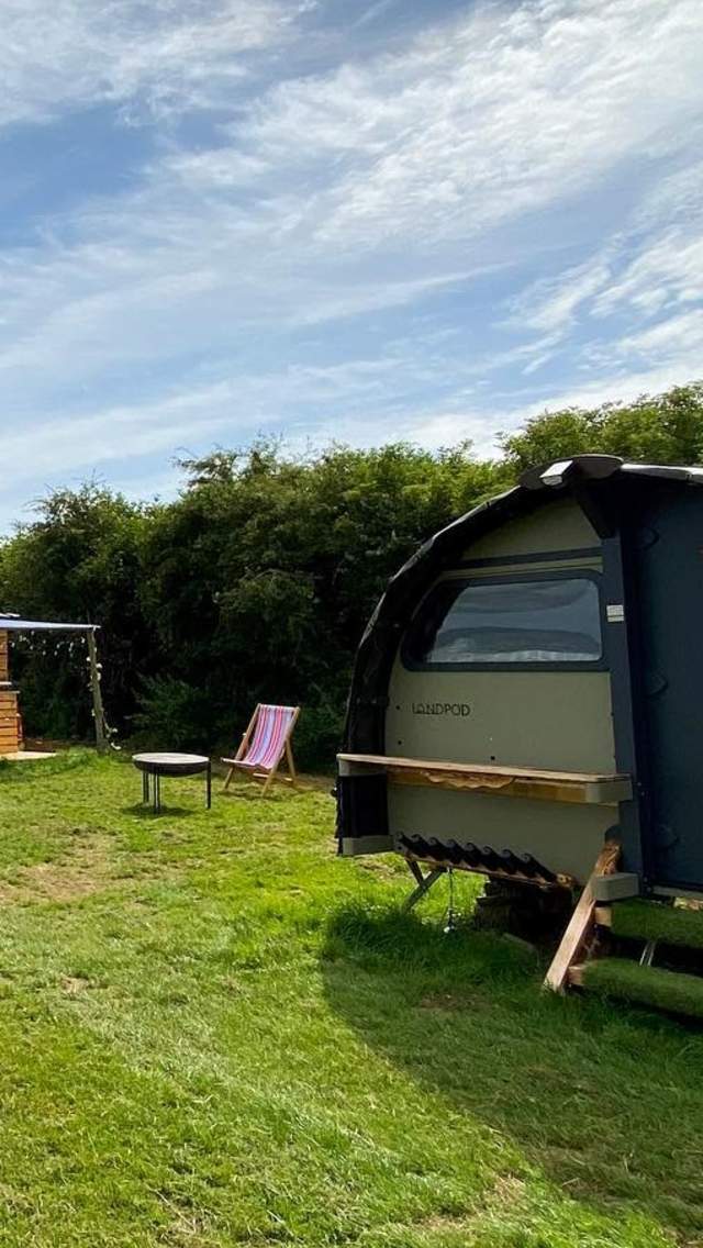 Little Coppet glamping pod at Copett Hill in Dorset