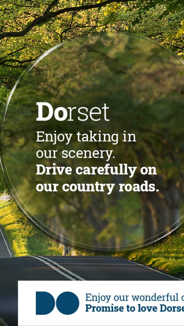 Promise To Love Dorset - enjoy taking in our scenery, but drive carefully on our country roads