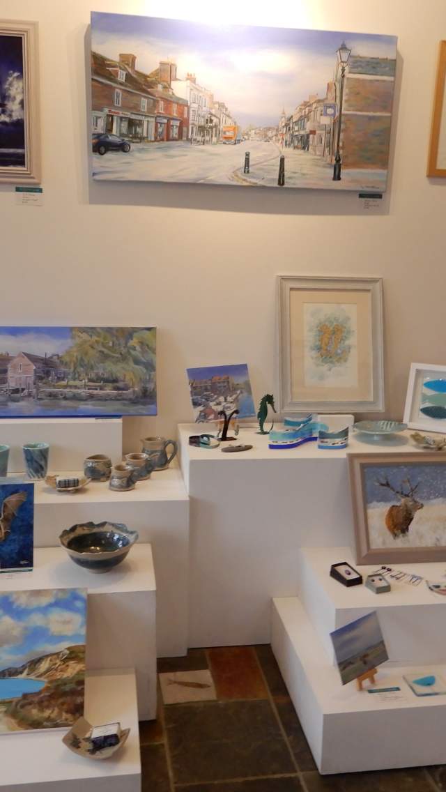 The Creative Gallery in Wareham, Dorset
