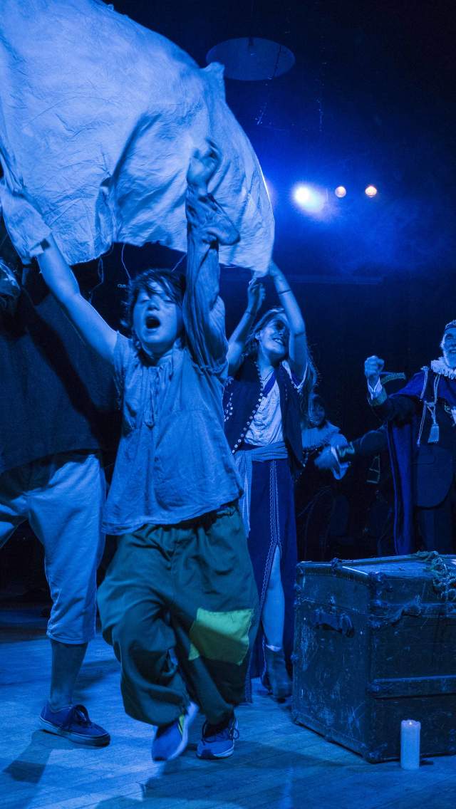 Performance of the Tempest at the Marine Theatre