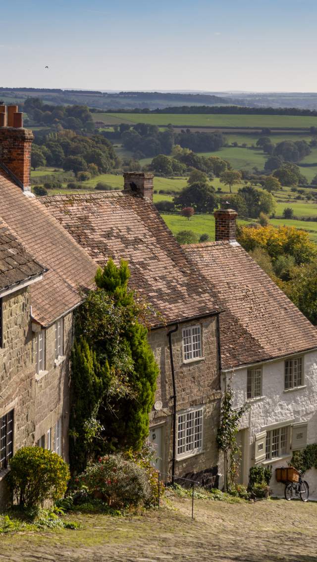 Gold Hill in Shaftesbury, Dorset