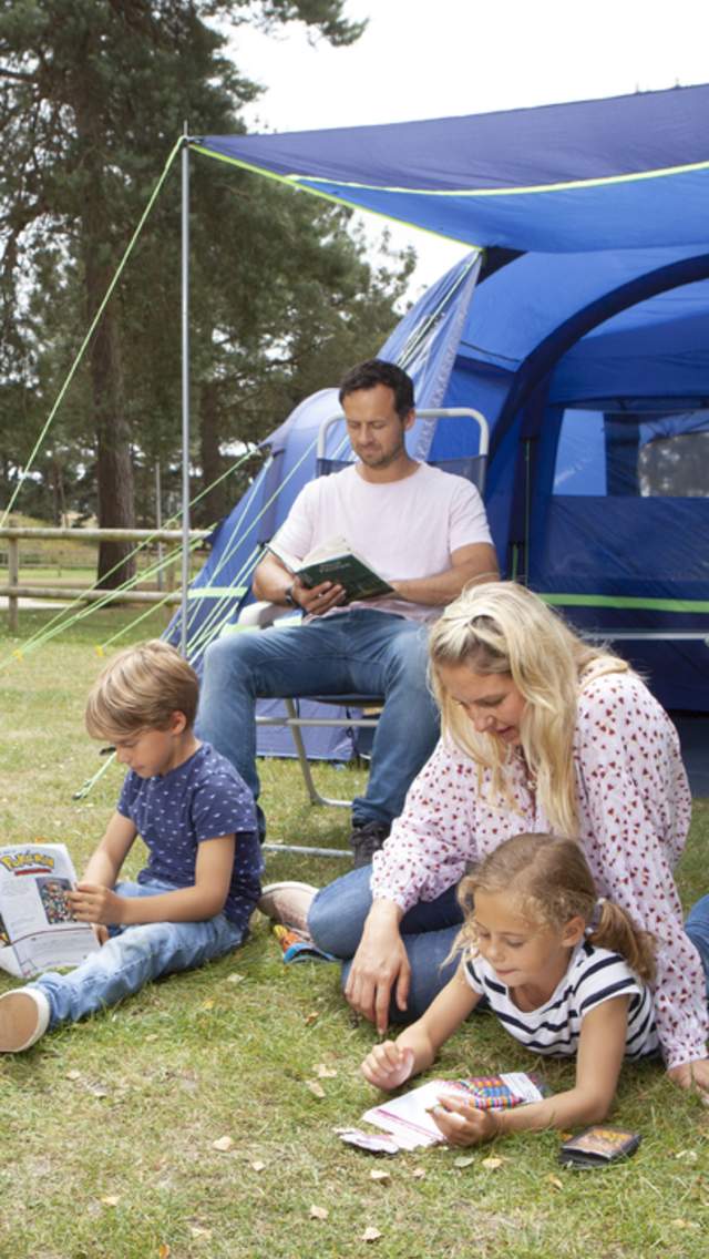 Camping at Sandford Holiday Park