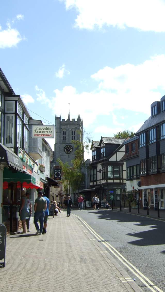Shops in Christchurch, Dorset