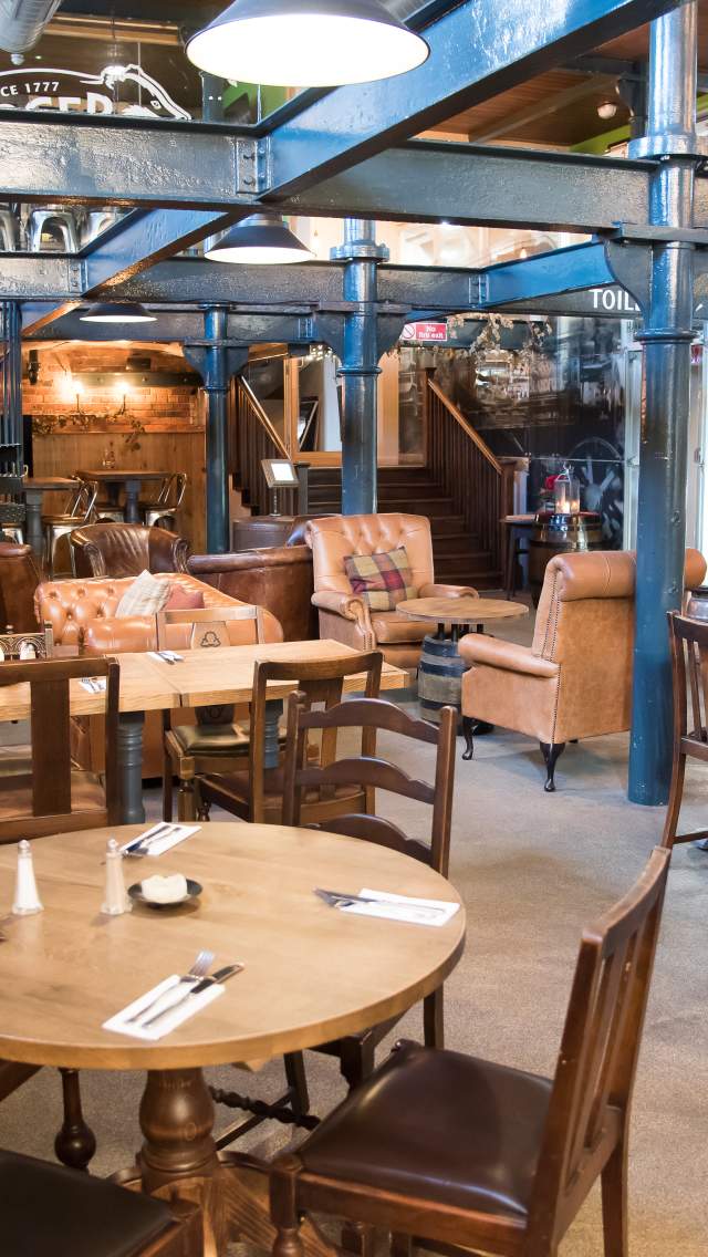 Brewery Tap Hall and Woodhouse in Blandford Forum, Dorset