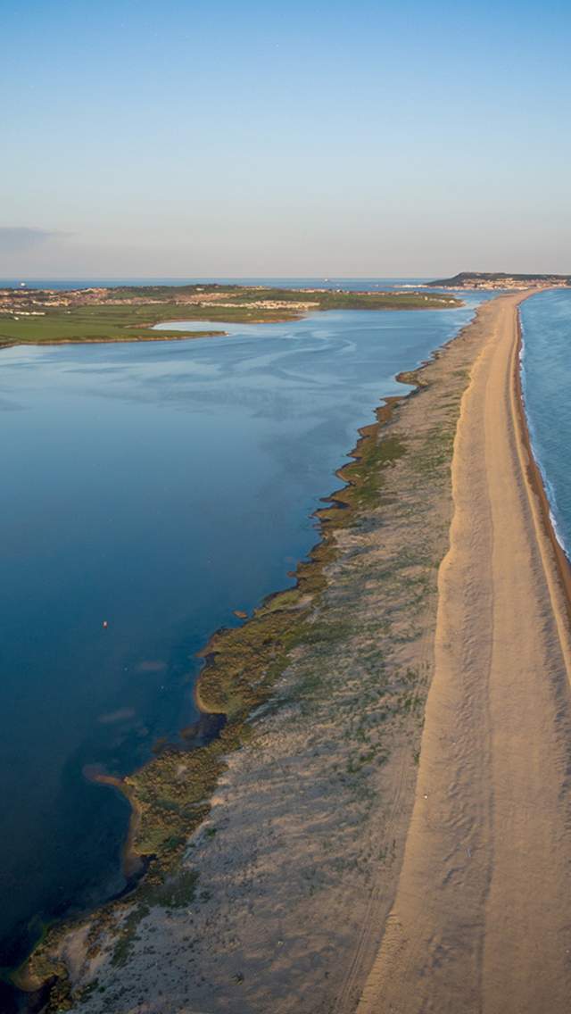 Chesil Beach and the Fleet in Dorset copyright James Loveridge Photography