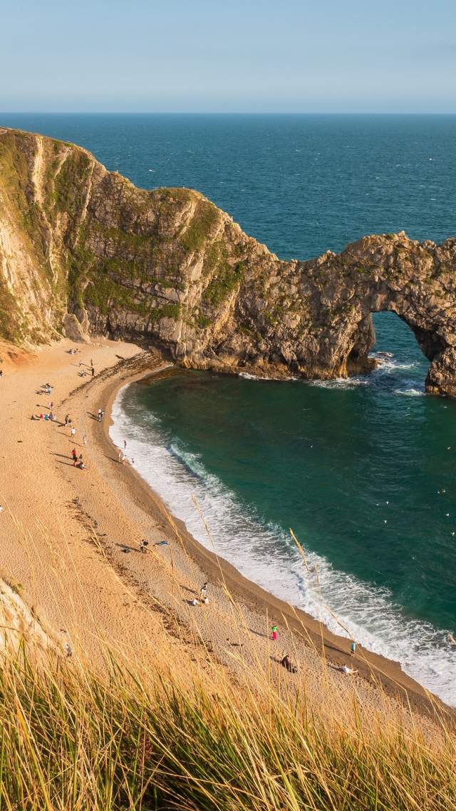 Durdle Door on the Jurassic Coast in Dorset