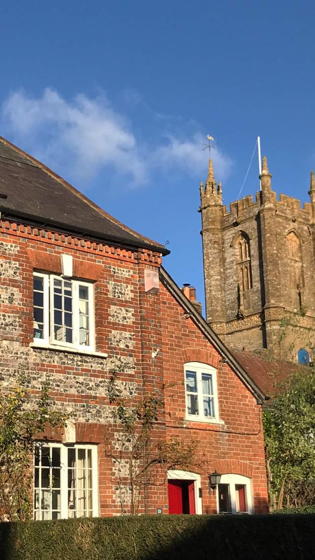 Cerne Abbas village church