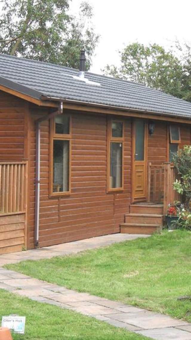 Outside one of the barn conversion cottages of White Horse Farm