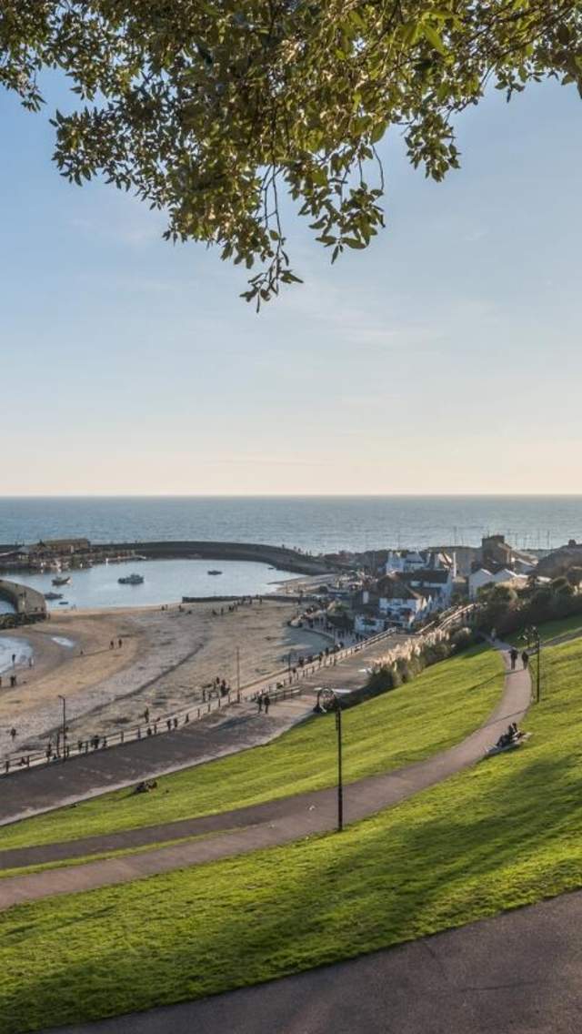 Cobb Harbour In Lyme Regis