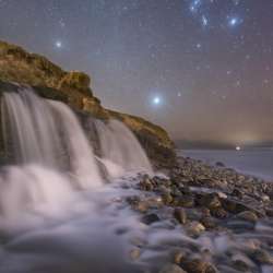 Osmington Mills in winter