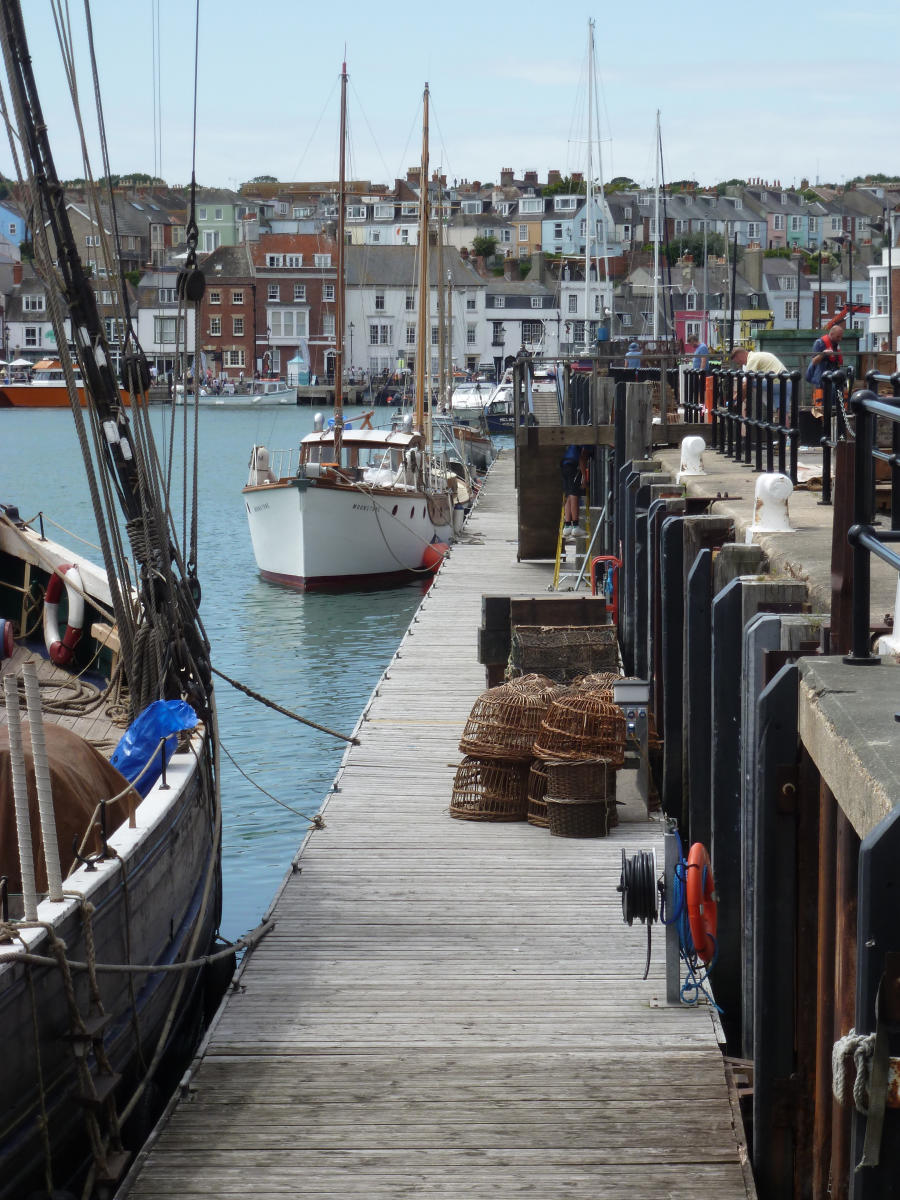 2017 Dunkirk film set at Weymouth Harbour in Dorset