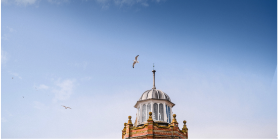 A view of the top of Lyme Regis Museum