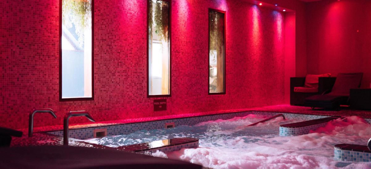 The Hydrotherapy Pool at Bowleaze Cove Holiday Park & Spa in Dorset