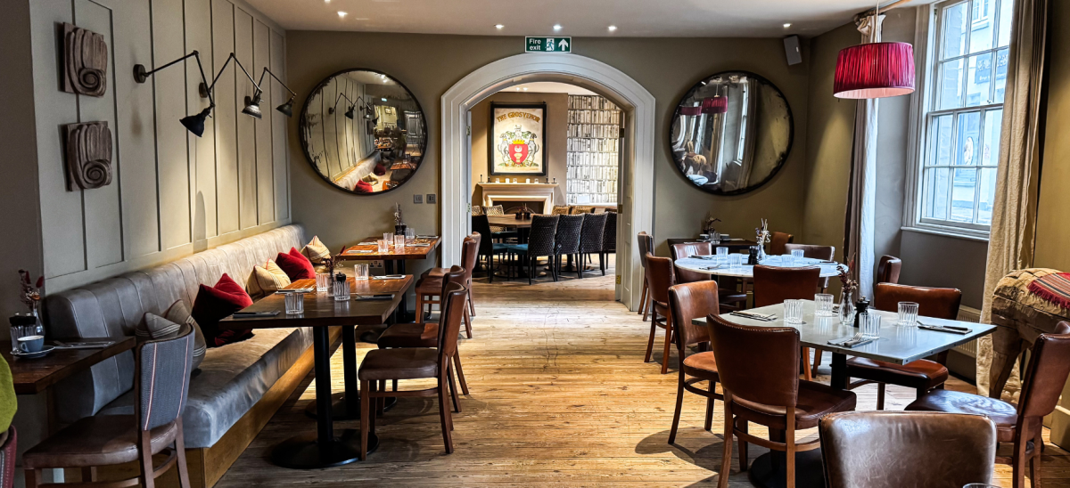 The Grosvenor Arms bar area