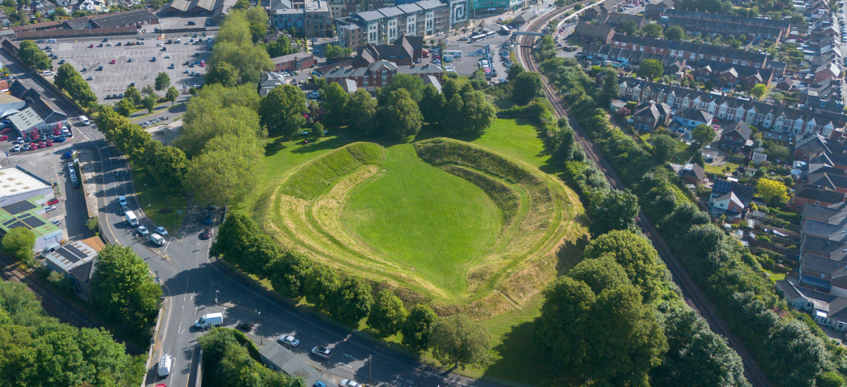 Maumbury Rings from above