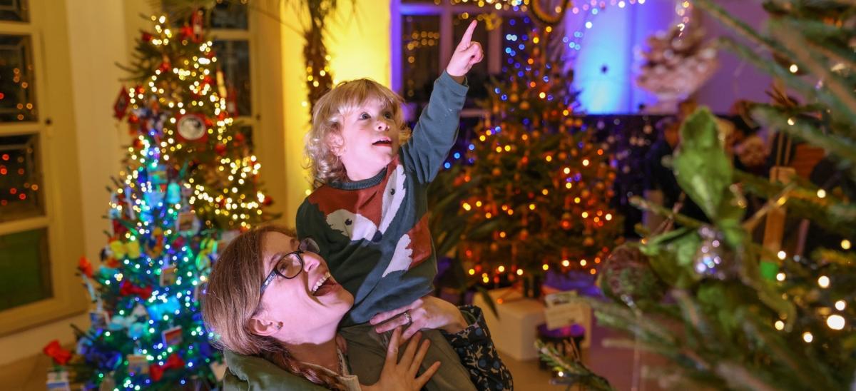 Highcliffe Castle at Christmas