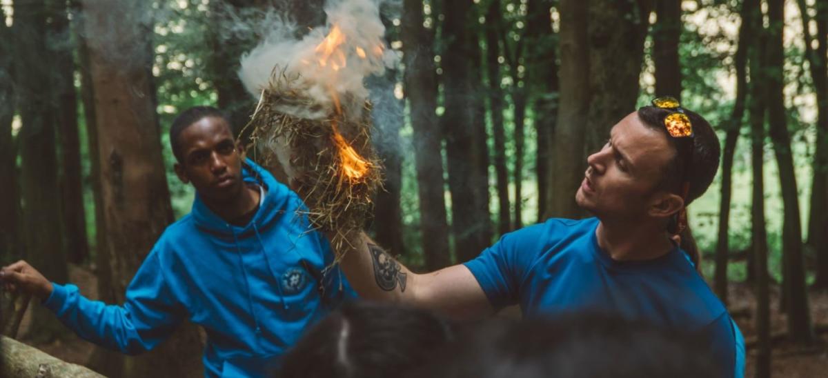Bushcraft and firelighting with Cumulus Outdoors