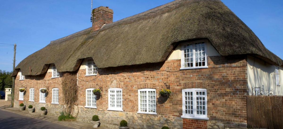 Exterior of Yalbury Cottage, Lower Bockhampton in Dorset