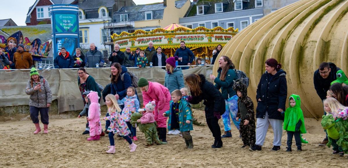 Chase the Dinosaur, Weymouth