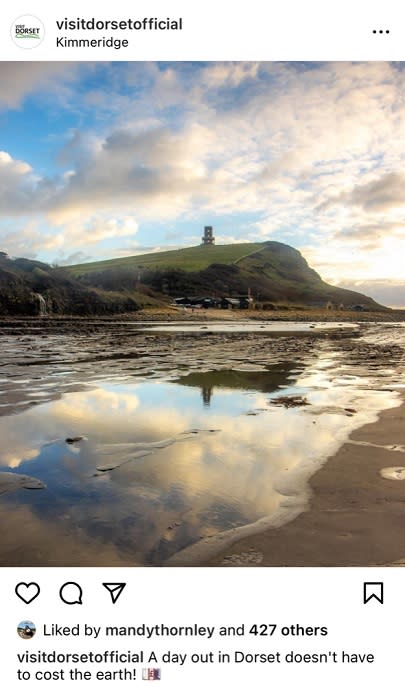 @VisitDorsetOfficial Instagram