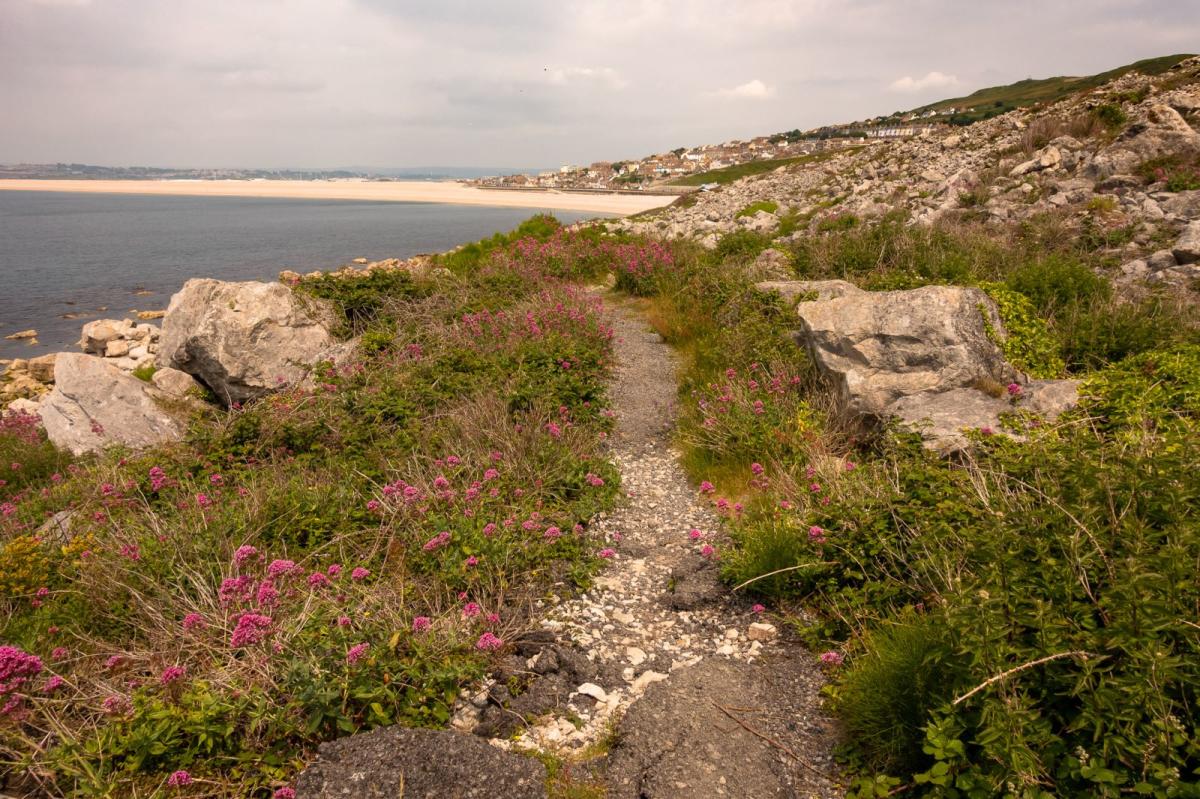 Hallelujah Bay on The Isle of Portland in Dorset